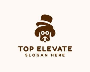 Top Hat Hound logo design