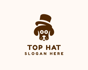 Top Hat Hound logo design