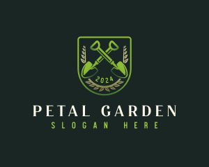 Shovel Landscaping Horticulture logo design