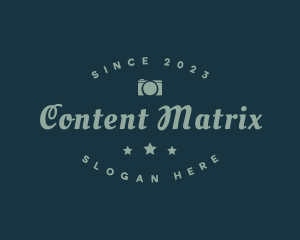 Camera Lens Content Creator logo