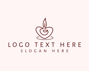 Candle Heart Decor logo