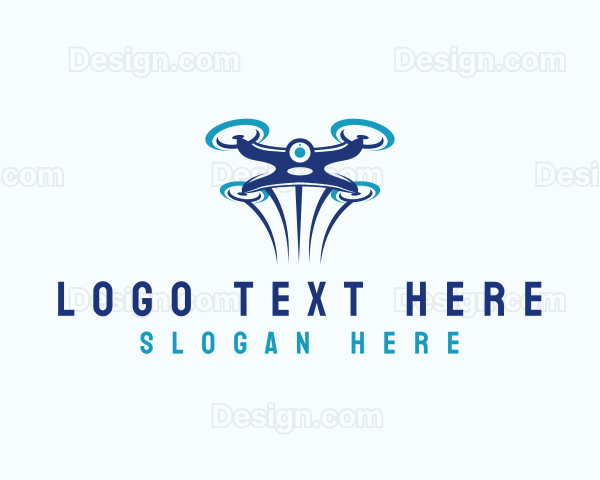 Drone Aerial Photography Logo