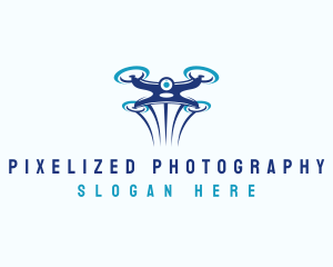 Drone Aerial Photography  logo design