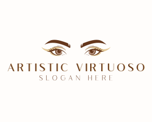 Elegant Beauty Eyelash logo design