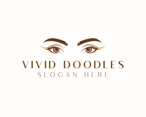 Elegant Beauty Eyelash logo design