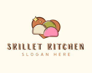 Mochi Rice Cake logo design