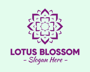 Yoga Lotus Studio logo design