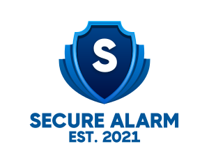 Anti Malware Security Lettermark logo design