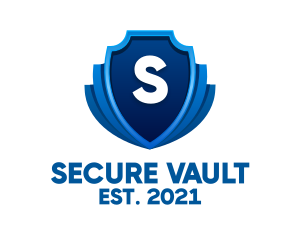 Anti Malware Security Lettermark logo design