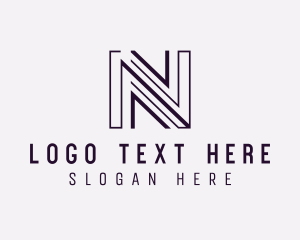 Startup Business Letter N  logo