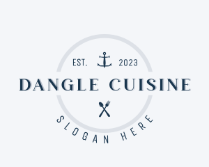 Fine Dining Cuisine Restaurant logo design