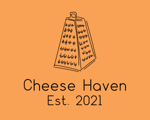 Kitchen Cheese Grater logo design