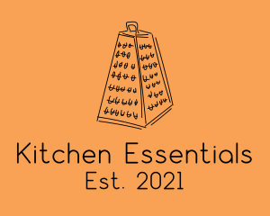 Kitchen Cheese Grater logo design