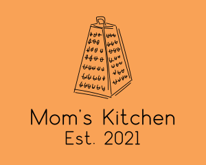 Kitchen Cheese Grater logo design