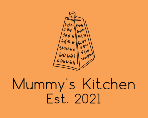 Kitchen Cheese Grater logo design