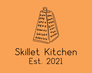 Kitchen Cheese Grater logo design