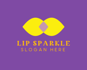 Erotic Lemon Lip  logo design