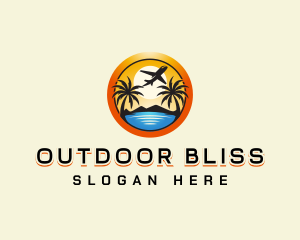 Tropical Summer Travel logo design