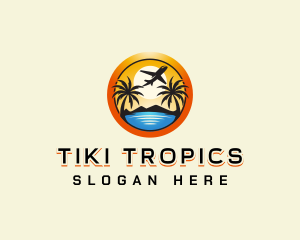 Tropical Summer Travel logo design