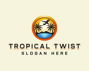 Tropical Summer Travel logo design