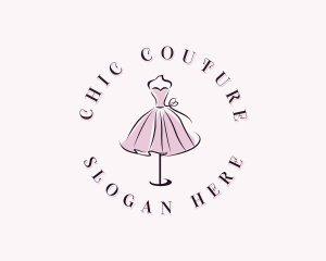 Fashion Dressmaker Boutique logo design