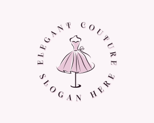 Fashion Dressmaker Boutique logo design