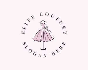 Fashion Dressmaker Boutique logo design