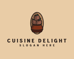 Culinary Indian Dessert logo design