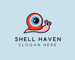 Snail Eyeball Shell logo