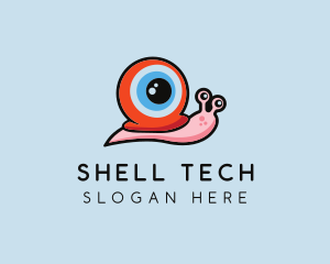 Snail Eyeball Shell logo