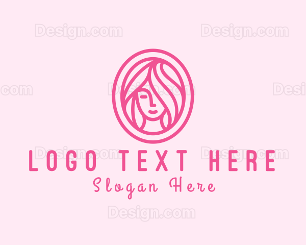 Pretty Beauty Salon Logo