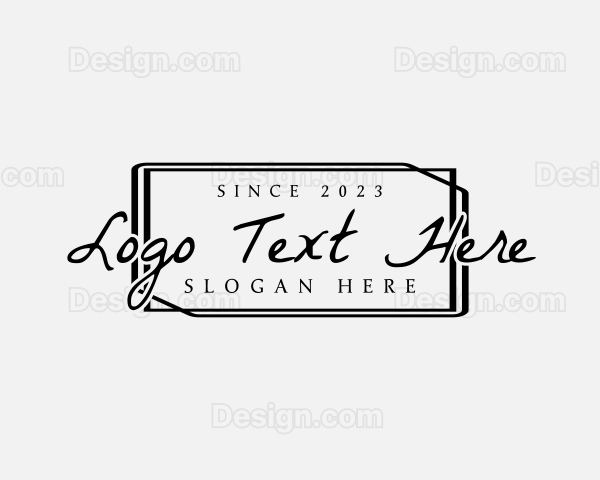 Elegant Stylish Business Logo