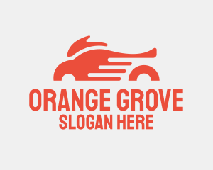 Fast Orange Motorcycle logo