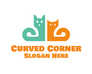 Cats Feline Vet logo design