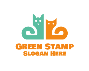 Cats Feline Vet logo design