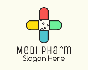 Colorful Capsule Vitamins logo