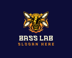  Insect Wasp Hornet logo design