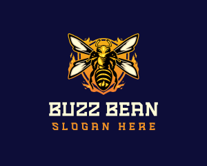  Insect Wasp Hornet logo design