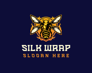  Insect Wasp Hornet logo design