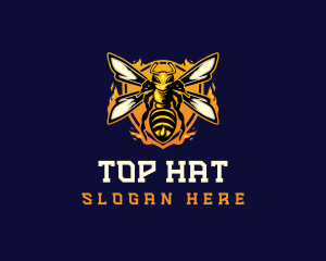  Insect Wasp Hornet logo design