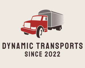 Delivery Truck Vehicle logo design