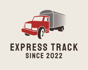 Delivery Truck Vehicle logo design