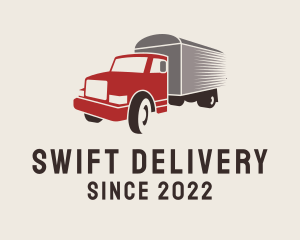 Delivery Truck Vehicle logo design