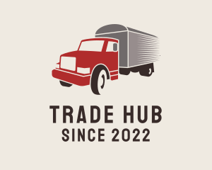 Delivery Truck Vehicle logo