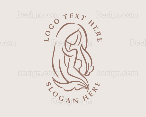 Deluxe Female Beauty Logo