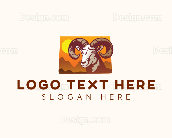 Colorado Bighorn Sheep Logo