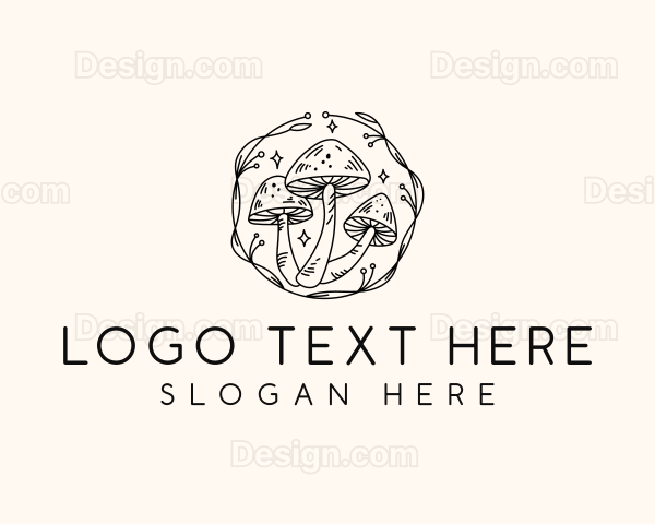 Magical Mushroom Garden Logo