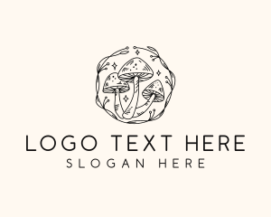 Magical Mushroom Garden Logo