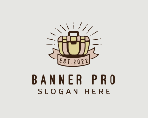 Hipster Toolbox Banner logo design