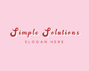 Simple Vintage Business logo design